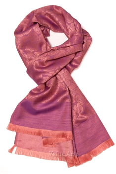 Rose Silk Scarf